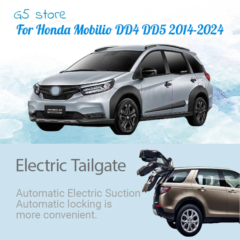 

Модификация электрической задней двери с защитой от защемления: автоматический багажник автомобиля для Honda Mobilio DD4 DD5 2014-2024 гг.