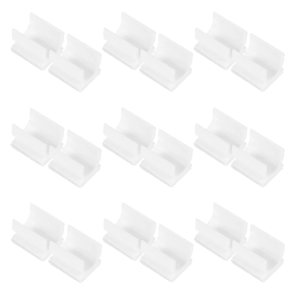 50 Pcs Whiteboard Pen Holder Marker Clip Bracket Brush Plastic Clips for Balloon Arch