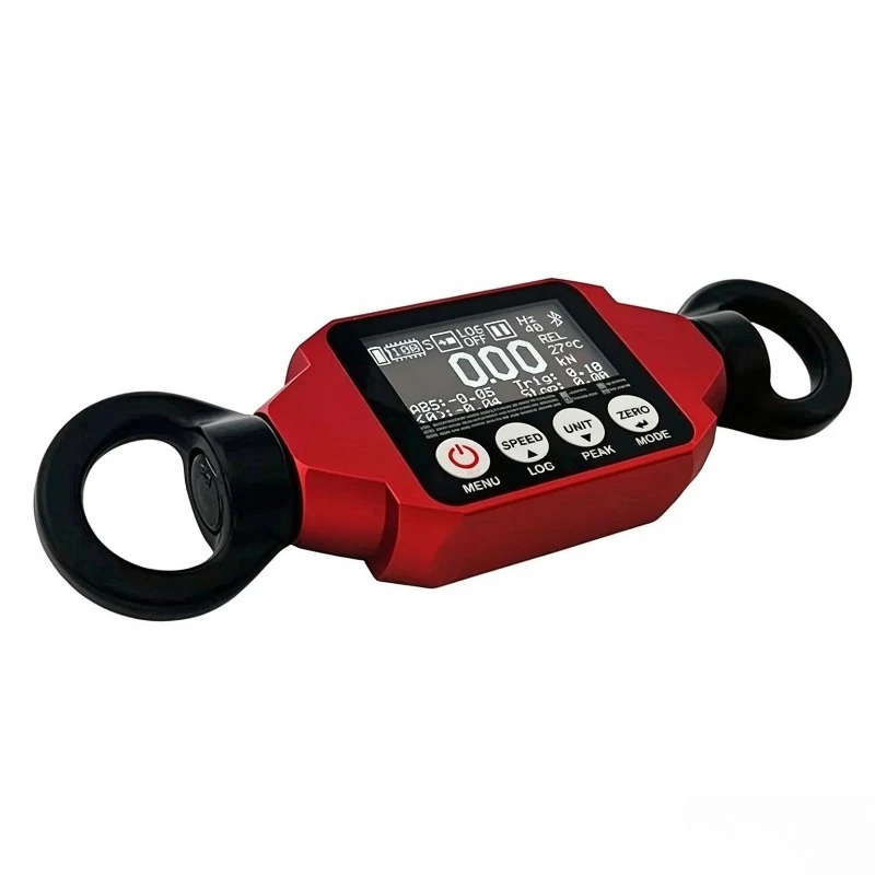 30KN Digital Force Gauge Portable Tension Testing Instrument Push Pull Tester for Hardware Rope Load Strength Measurement