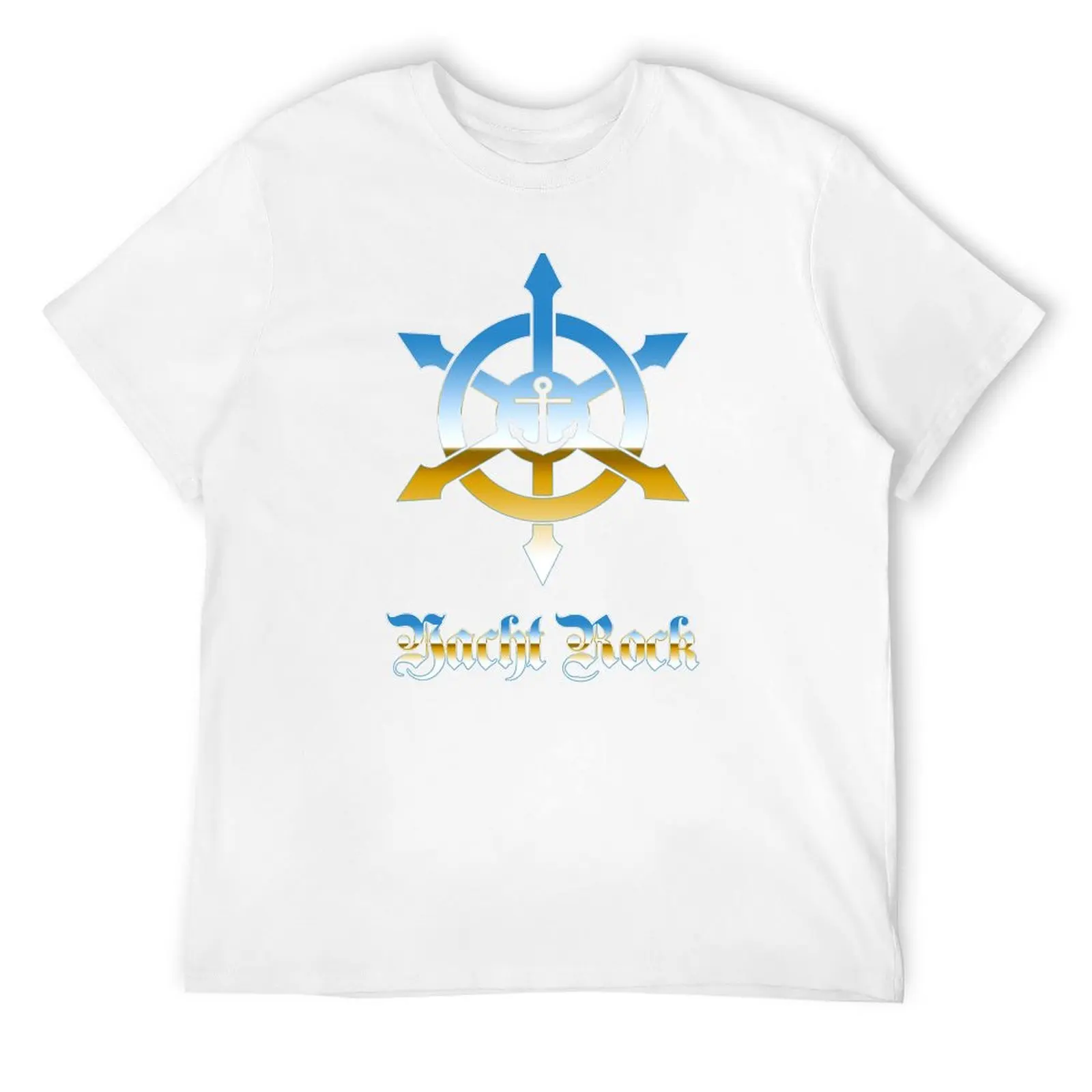 Yacht Rock Metal T-Shirt anime stuff fashion shirts baggy shirts customizeds mens graphic t-shirts hip hop