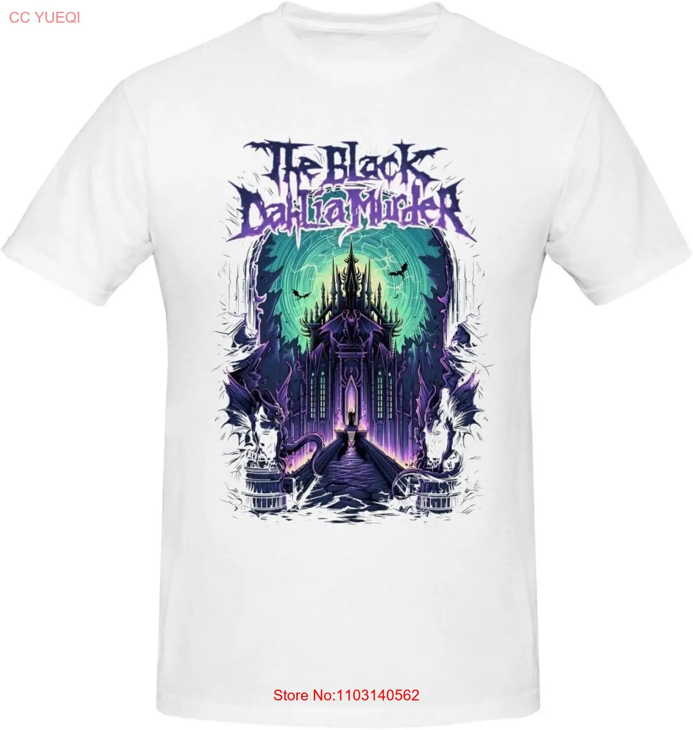 The Black Dahlia Murder Shirt Men's Personalised Crew Neck Short Sleeve Tops