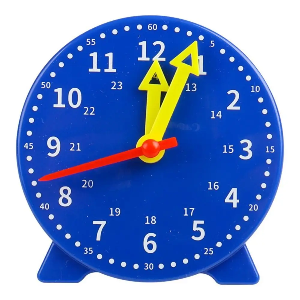 Practical 10cm Clock Early Education Children Montessori Clocks Model Hour Minute Second Cognition Preschool Teaching Aids