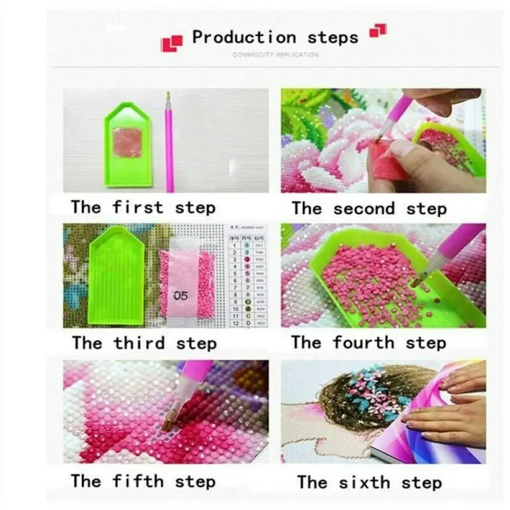 DIY Diamond Paintings Wall Art Cross Stitch Pictures 5D Embroidery Mosaic Handmade Home Decoration Gifts Hunter Anime