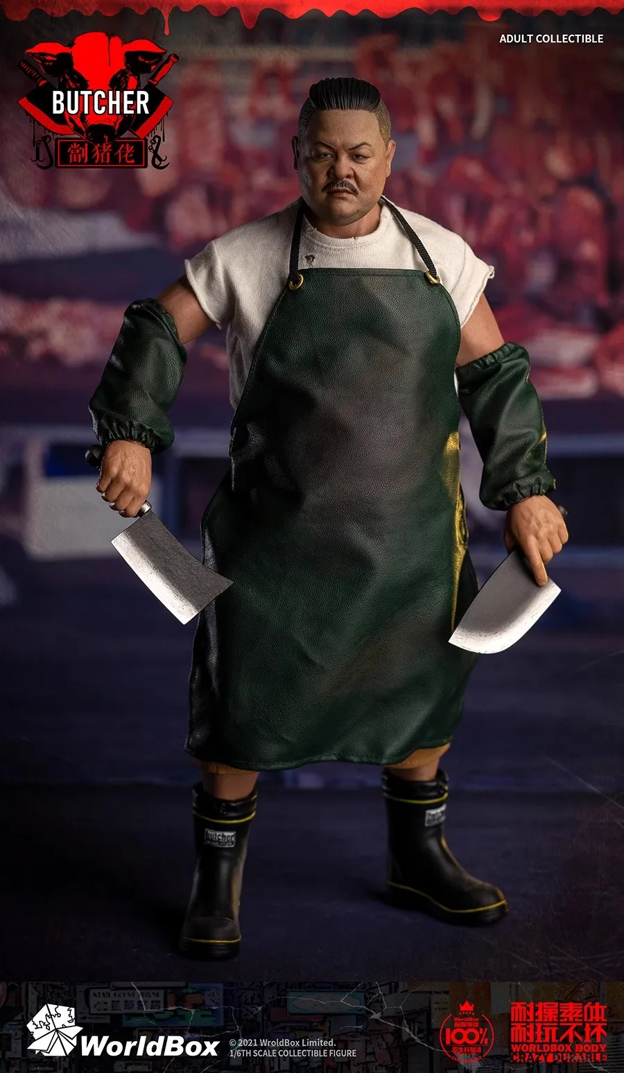 

Worldbox AT033 1/6 Male Soldier BUTCHER Model Toy High Quality Full Set 12'' Action Figure In Stock