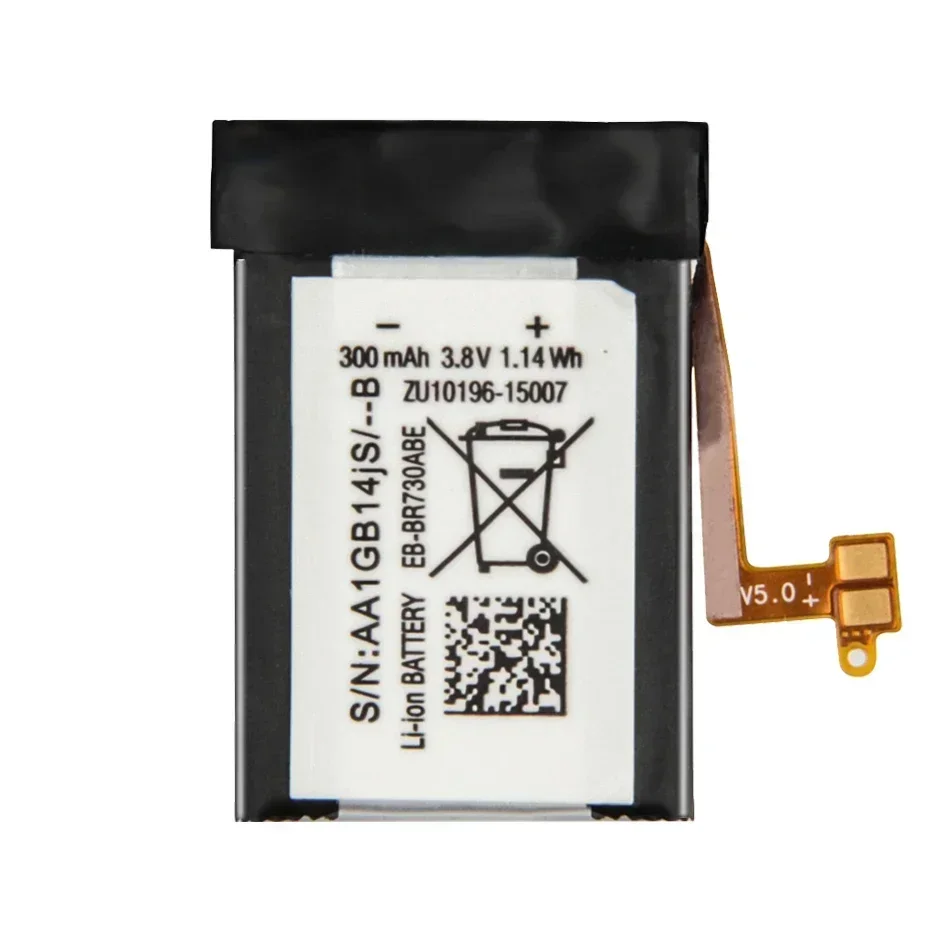 EB-BR730ABE Replacement Battery For Samsung Gear Sport SM-R600 S2 3G R730 SM-R730A R730V SM-R730S SM-R730T SM-R735T Watch 300mAh