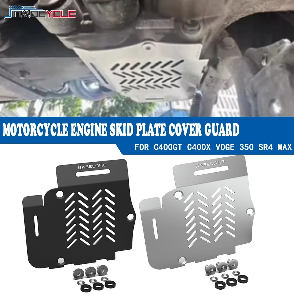 

Engine Chassis Under Guard Plate Protective Cover Motorcycle Accessories For BMW C400GT C400X Voge 350 SR4 MAX 2018- 2024 2025