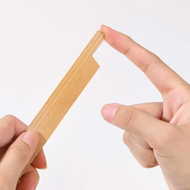 50 قطعة من مشابك عزل أكياس ورق الكرافت القابلة لإعادة الاستخدام: شرائط عزل ذاتية اللصق للقهوة والشاي والوجبات الخفيفة #6