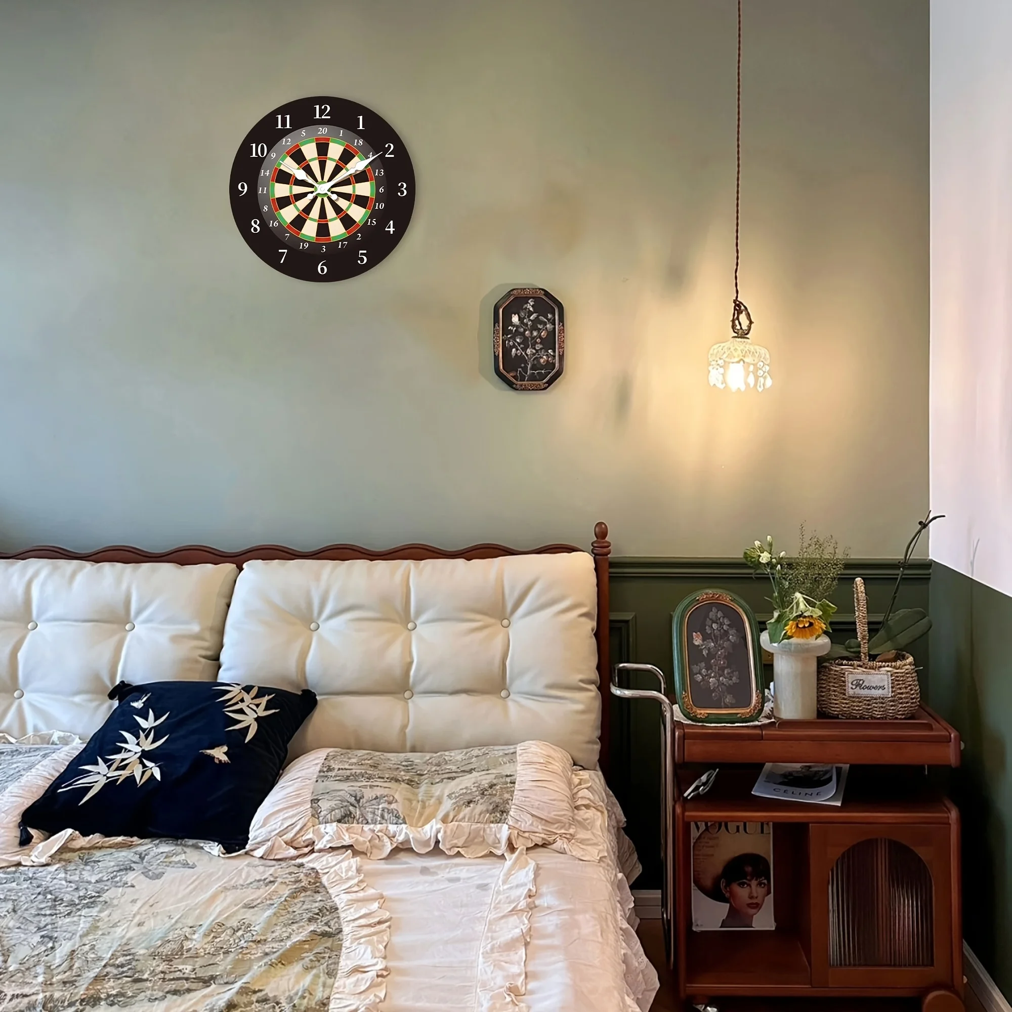 Cichy mechanizm kwarcowy, bez  – Home Office Background recenzja i cena