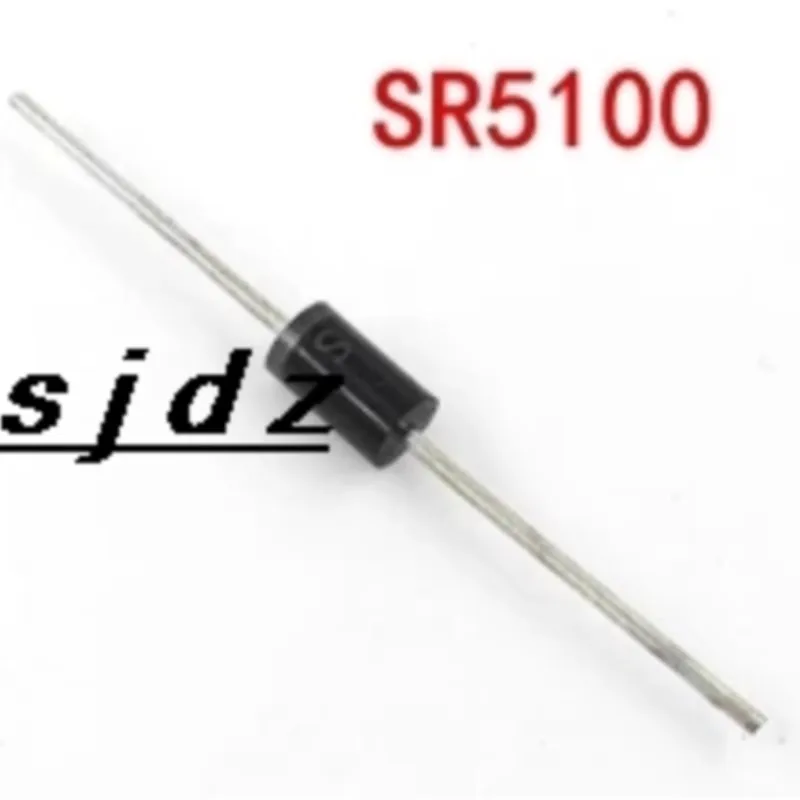 SR5100 5A/100 V DO-27 SB5100  100pcs