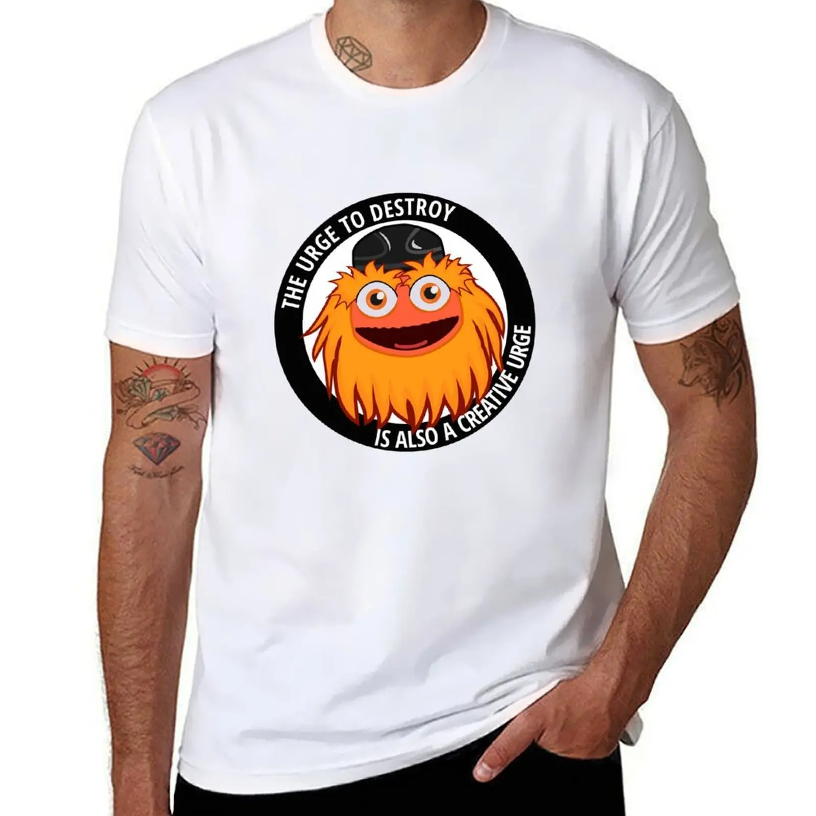 

Gritty Meme The Urge to Destroy T-Shirt t shirts with prints anime tshirt T-Shirt
