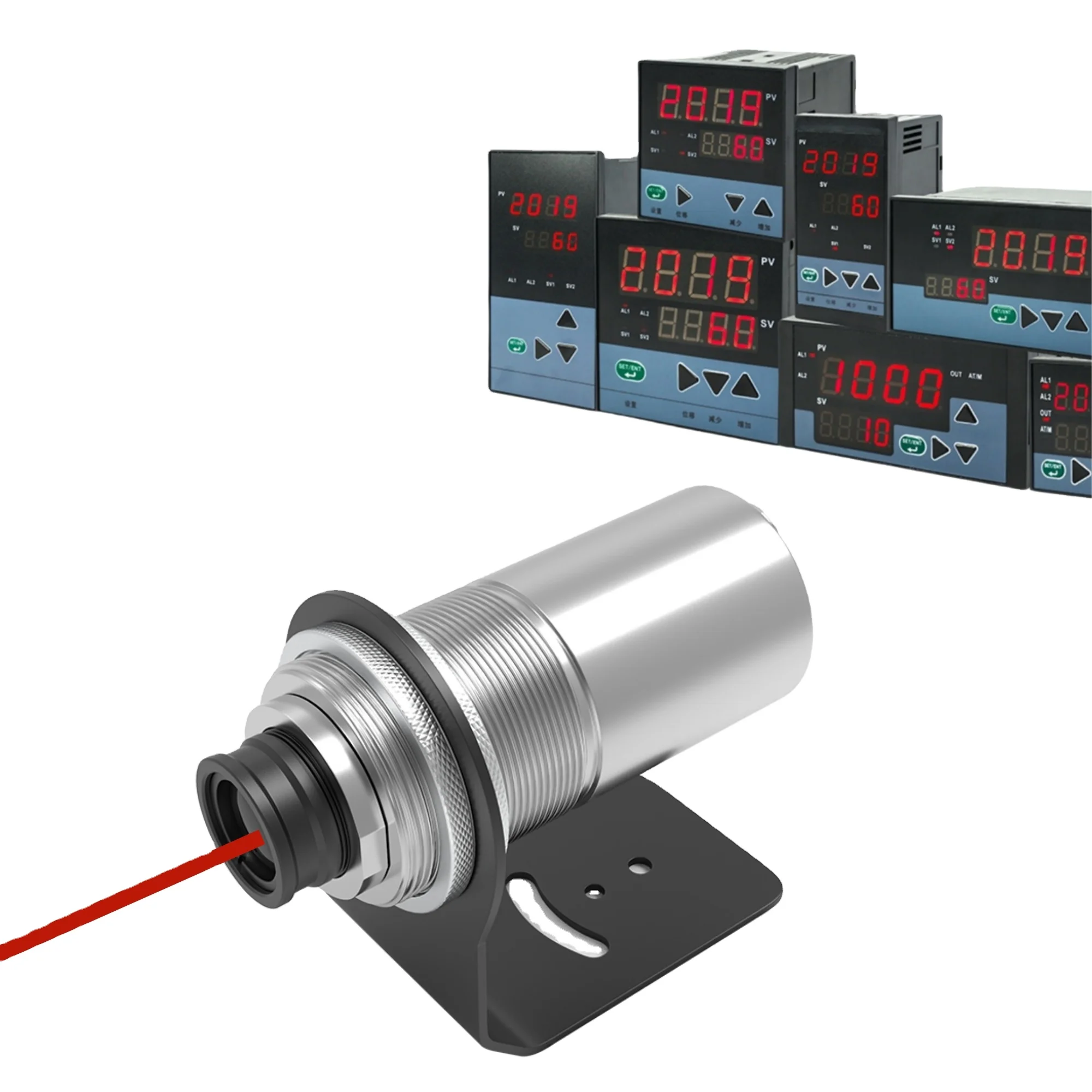 BYD-D24140A 240~1400℃ Temperature Range 4-20MA RS485 Industrial Non-contact Infrared Temperature Sensor