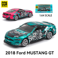 CCA 1:64 Volkswagen Ford BMW Lamborghini Mini exquisite model classic car static model alloy die-casting collection gift toy