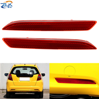 ZUK Car Rear Bumper Reflector For HONDA FIT JAZZ 2012 2013 2014 GE6 GE8 ODYSSEY 2015-2020 RC3 Rear Fog Light Fog Lamp