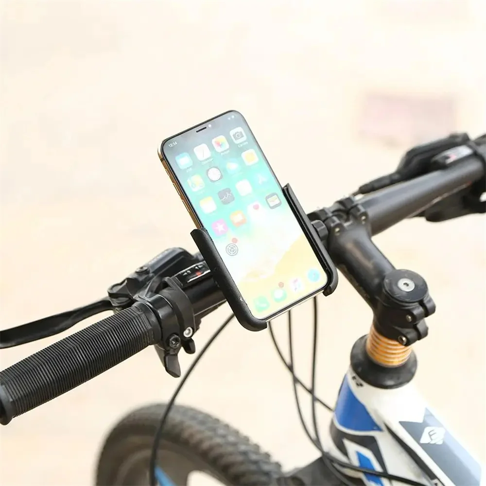 Motorcycle Bike Phone Stand Holder GPS Bracket Aluminum Alloy Holder Rearview Mirror Mobile Cell Phone Bracke For 4-7 Inch Phone - view 6