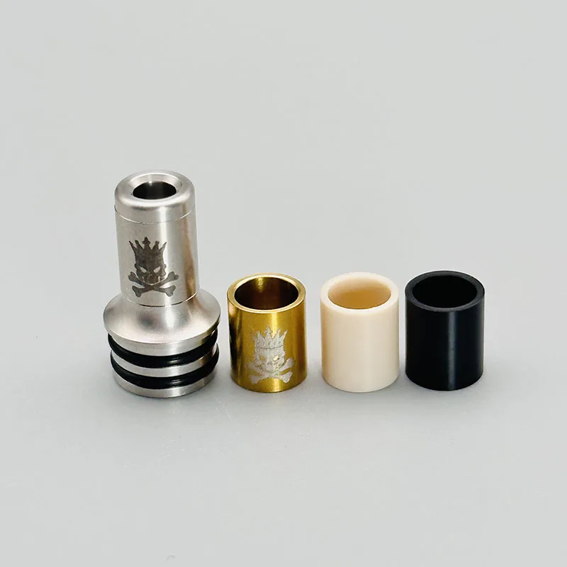 DSX Monarchy estilo 510 kit de pontas de gotejamento 316ss peek pom material 3.3mm de diâmetro interno para RTA RDA Atomizador Vape Mod Acessórios