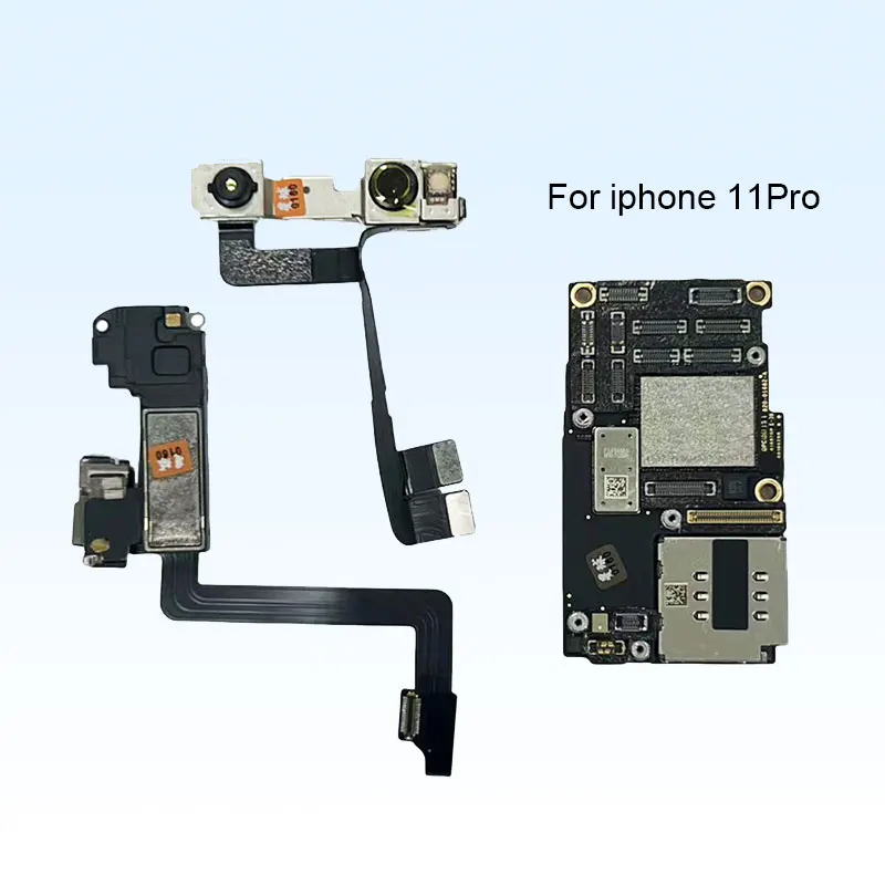 Logic Board For IPhone 11 12 13 14 15 Plus Pro Max Unlocked Motherboard With Face Id
