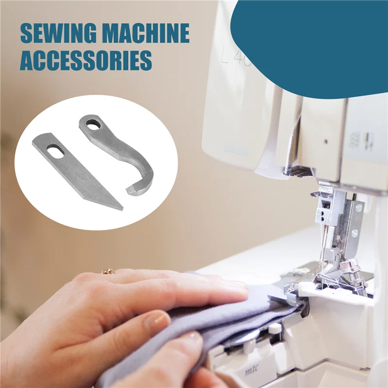 A59E-2PCS لشفرة Brother Serger لأخيه 1034D سكين علوي وسفلي X 77683001   اكس بي 0563001