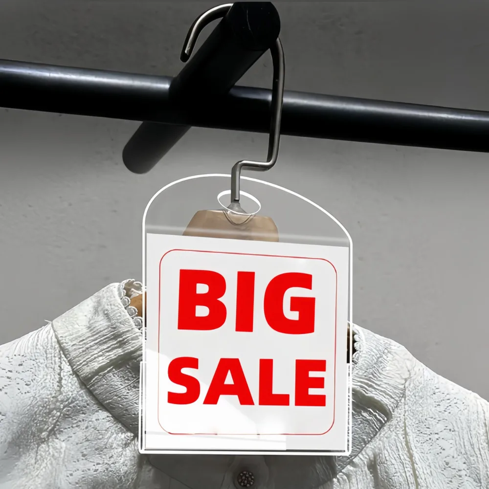 

Acrylic Label Tags, Personalized Hanger Tags, Commercial Tags,