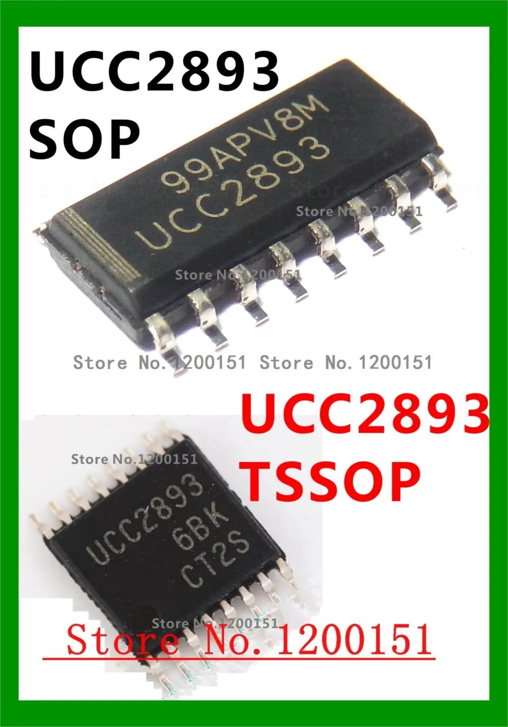 UCC2893  UCC2893DR  UCC2893PW UCC2894 UCC2894PW UCC2897A UCC2897ARGPR  TSSOP QFN