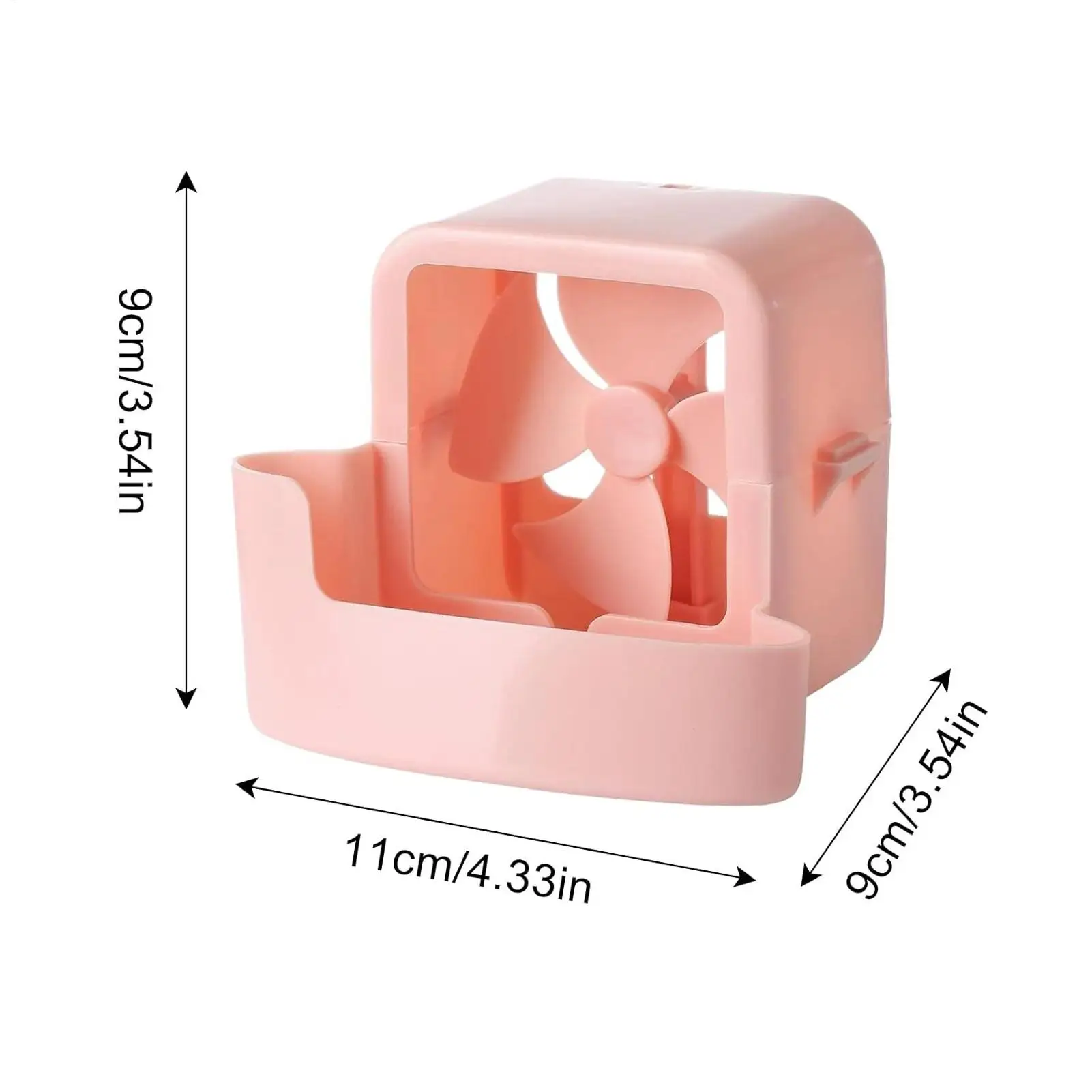 Portable Air Cooler for Summer Desk Clip-On Ice Cooling Fan, Outdoor Camping Essentials, Personal Evaporative Air Conditioner view 6