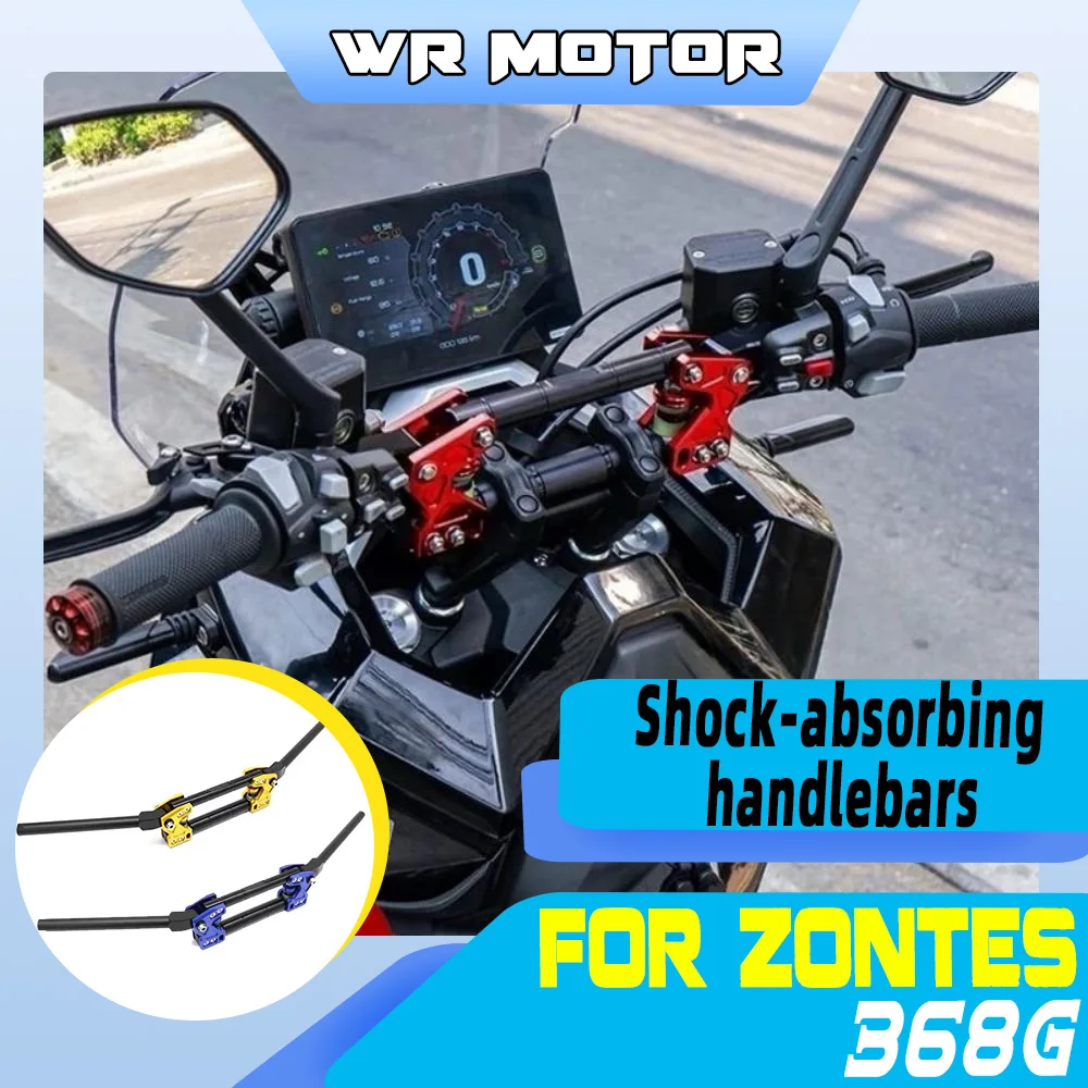 Shock‑Absorbing Modified Handle Bar Fit ZONTES 368G Scooter Riding Upgrade Accessories