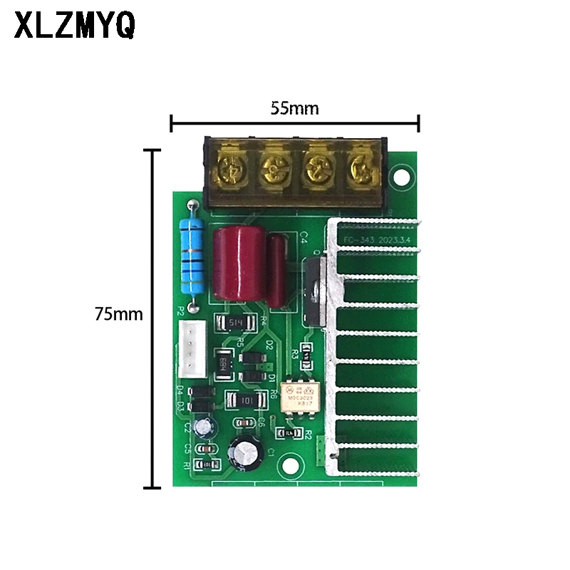Regulador de tensão scr ac 220v 4000w, motor digital, velocidade, controlador de temperatura, alta potência, módulo regulador de tensão eletrônico
