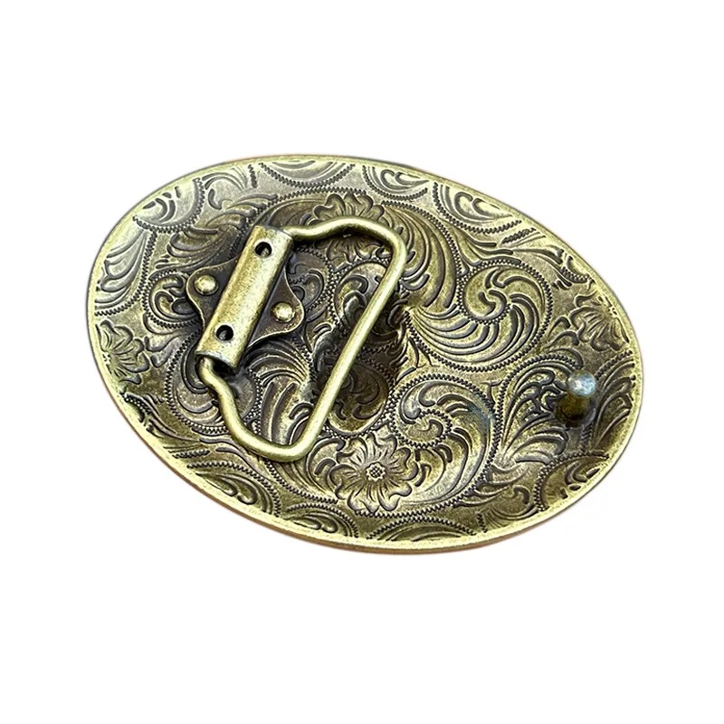 Fivela de cinto de alce estilo ocidental