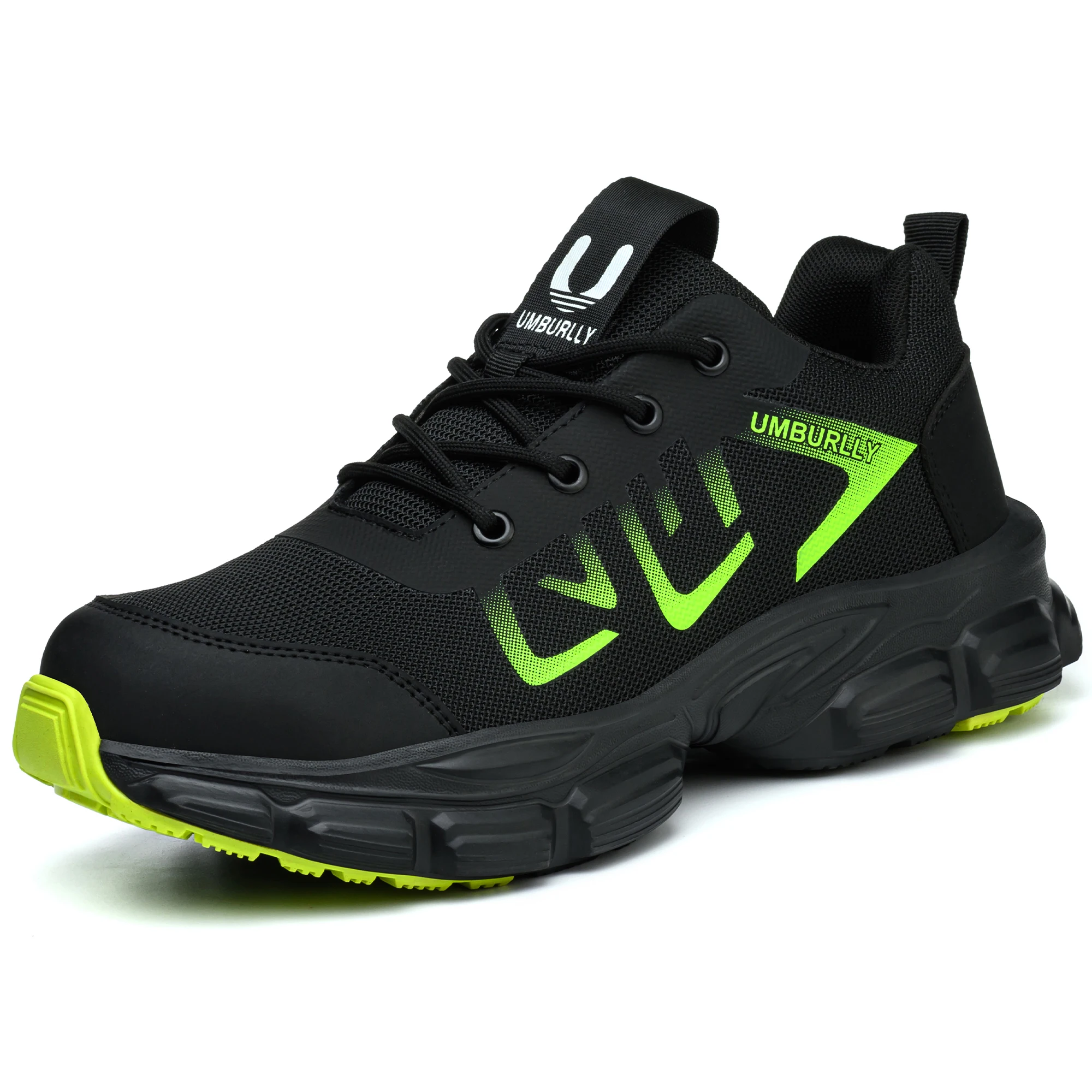 Lightweight Breathable Sports Safety Shoes for Outdoor Work Protective Footwear Comfortable Slip-On Design