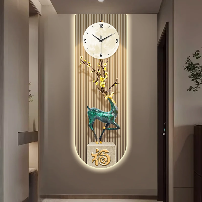 

Aesthetic Bedrooms Wall Clocks Creative Silent Design Fashion Clock Wall Restaurant Nordic Relogio De Parede Room Decorations