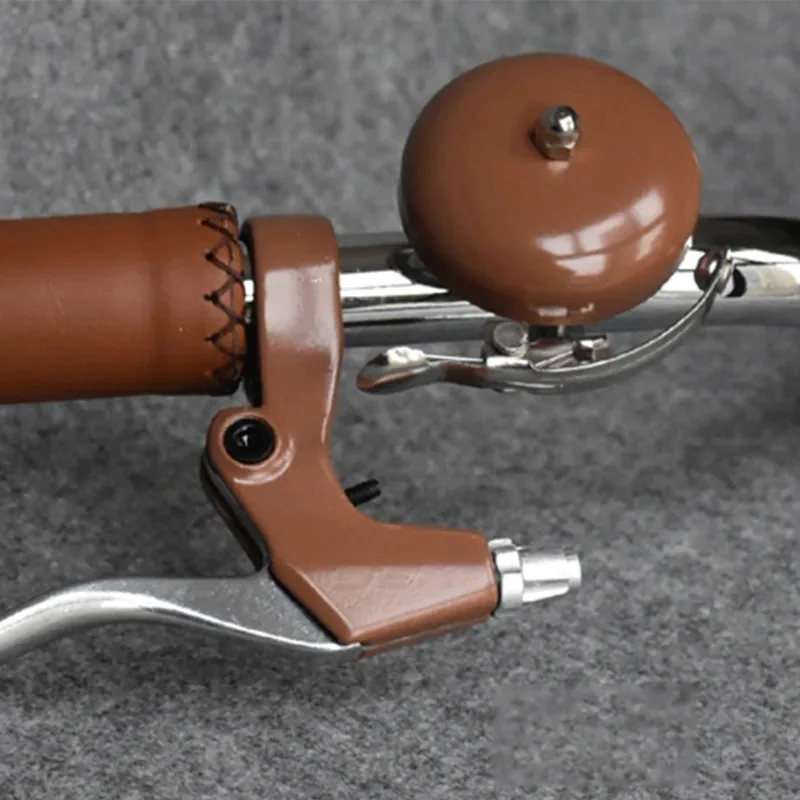 1 Stück Retro-Fahrradklingel Freizeit-Fahrradklingel aus Aluminium in Silber, Gold, Kaffeebraun