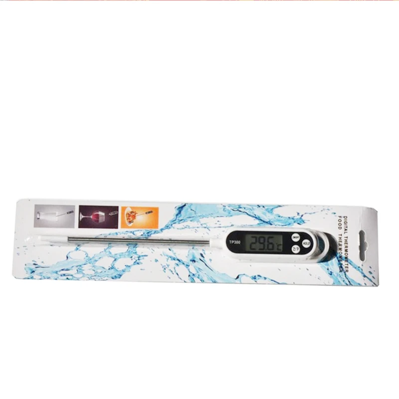 Digital Food Thermometer Kitchen Cooking BBQ Probe Electronic Oven Meat Water Milk Sensor Gauges Tools Measuring Thermometers