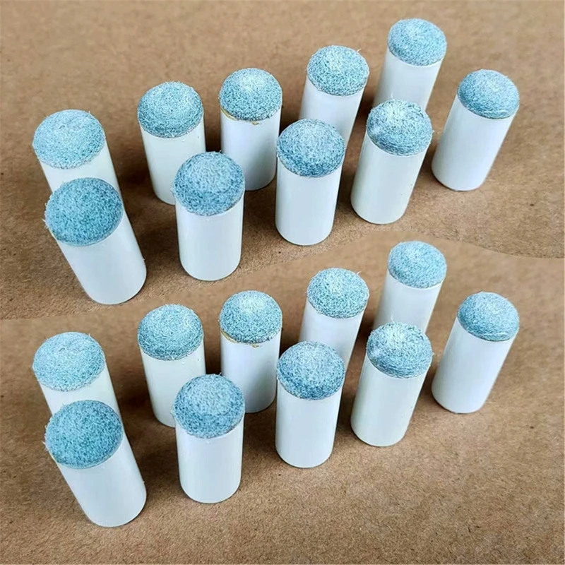 10Pcs Slip On Pool Cue Tips Protector Billiard Cue Tips Pool Table Accessories Dropshipping