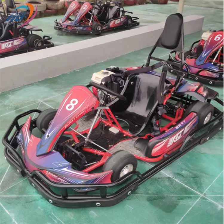Goedkopere kindergo-kart Pretpark Grip Speed Kart Krachtige race-karting-auto's Frames rijdt te koop