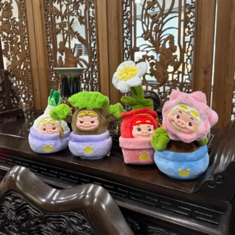 

Gg Bond плюшевый горшок для растений слепая коробка милые виниловые плюшевые фигурки забавный дисплей фигурки уродливые милые рождественские настольные игрушки