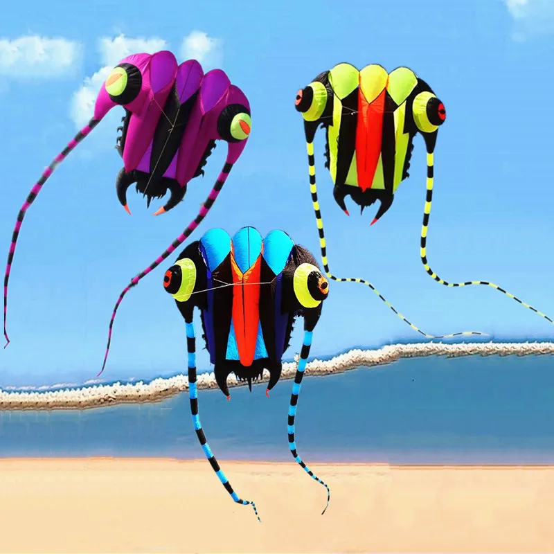 Grote trilobites vliegeren voor volwassenen vliegers opblaasbare professionele vliegers octopus vlieger wind vliegers Vliegend speelgoed bolator grote vlieger