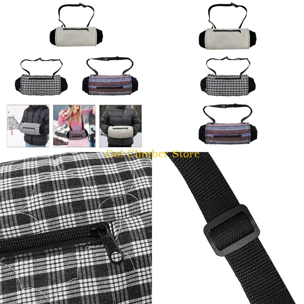 

Q84C Neck Support Cushion Hand Gloves Hand Muffs Travel Hand Muff Hand Warmer Gloves Winter Mittens Wrist Hand Warmer Gloves