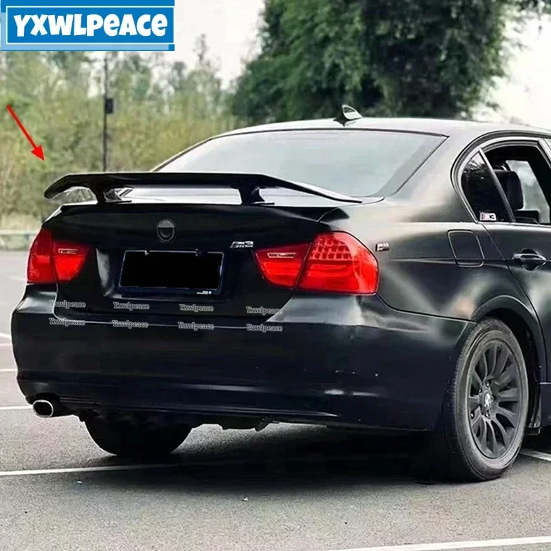 

For E90 3 Series 320i 320d 2005 2006 2007 2008 2009 2010 2011 Unpainted Color ABS Material Rear Trunk Spoiler