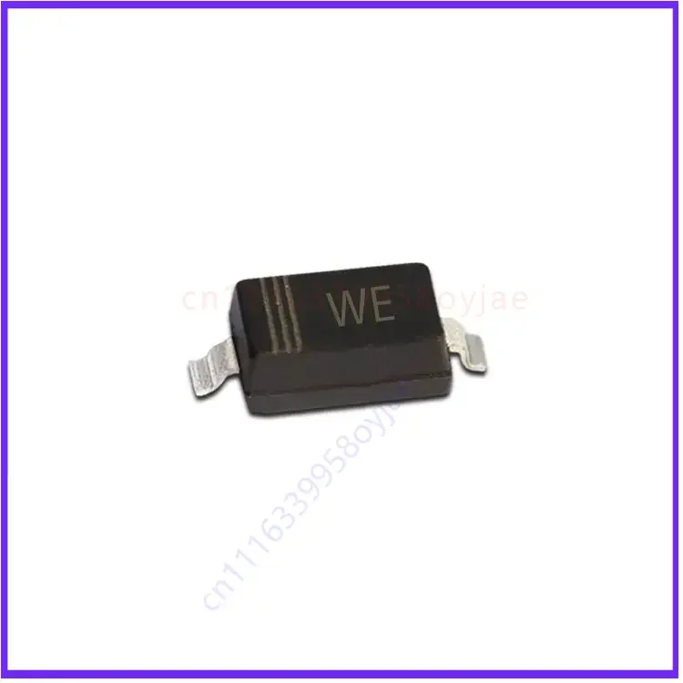 100pcs for BZT52C9V1 Marking WE 9.1V 0.5W SMD Zener Diode SOD‑123