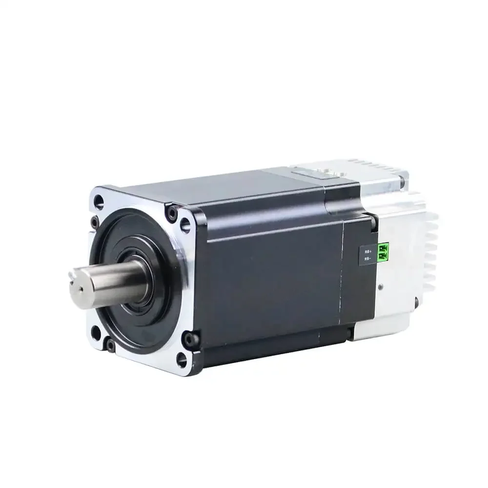Jkongmotor Canopen IDS80-C01A 72V 750W 10poles 2.4Nm Integrated Brushless DC Servo Motor with Controller Gearbox Brake for Robot