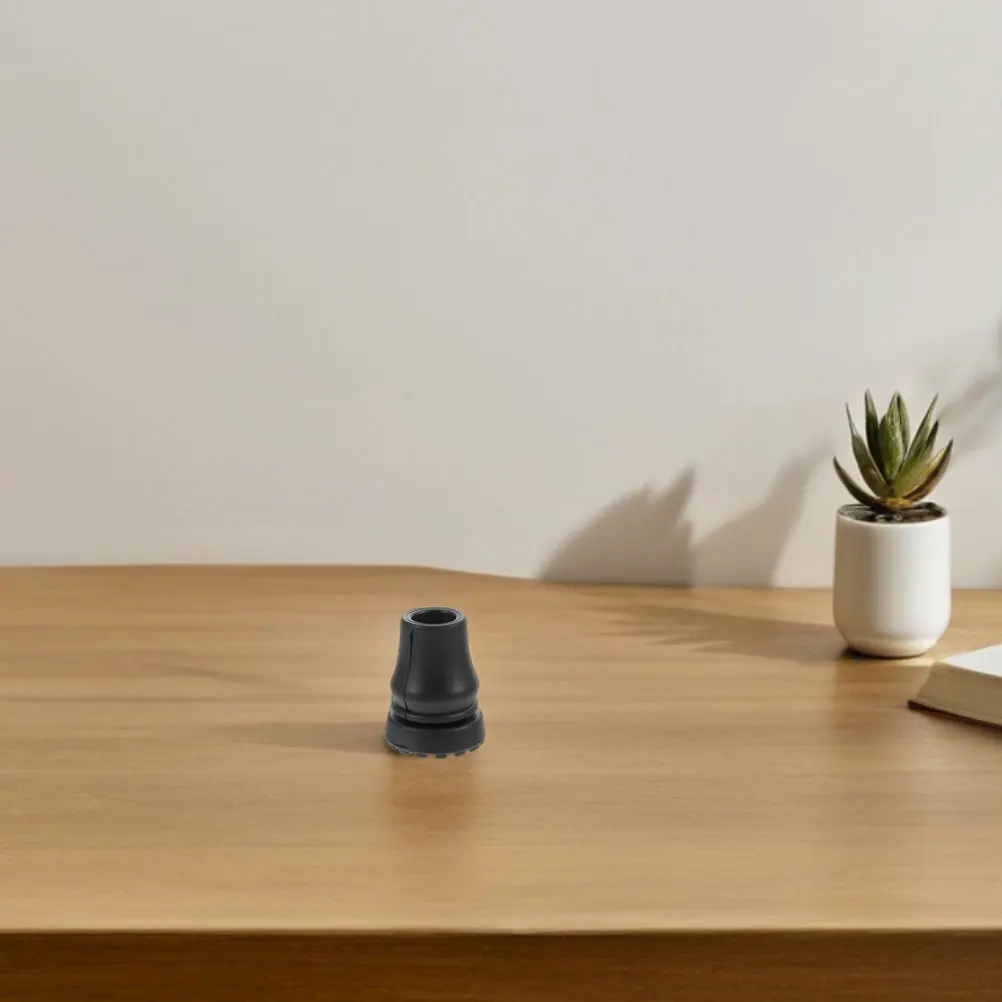 

6 Pcs Trekking Pole Cover Anti-skid Crutch Foot Pad Cane Feet Sleeves Tips Replacement Hiking Stick Ends Accessories