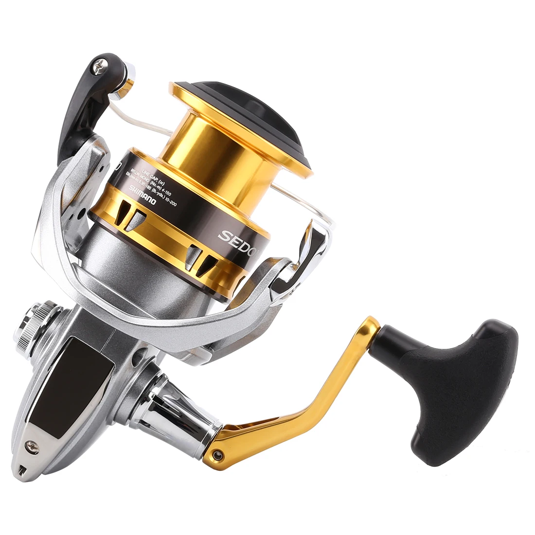 Original SHIMANO SEDONA FI 1000 2000S 2500 2500S C3000DH Spinning Fishing Reel HAGANE Aluminum Spool Saltwater Fishing Tackle