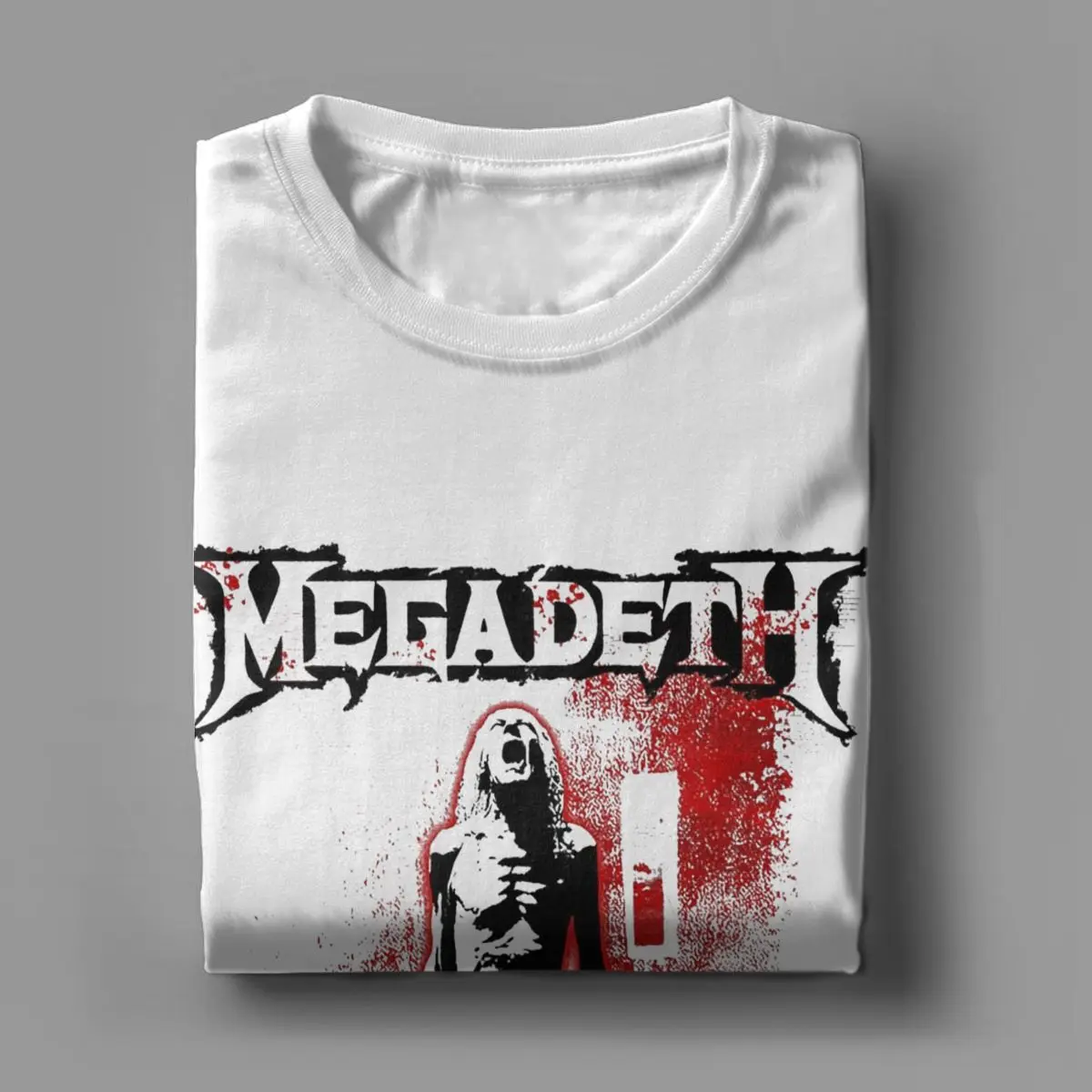 Megadeths Countdown To Extinction Men T Shirt Novelty Tee Shirt Short Sleeve Crewneck T-Shirt 100% Cotton Gift Clothing