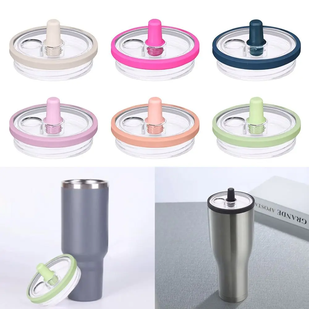 Scratch-proof Sealing Cup Cover Dustproof Replacement Fit Straw Lid Water Cup Accessories Ice Cup Lids for 30oz Cup/Tumbler