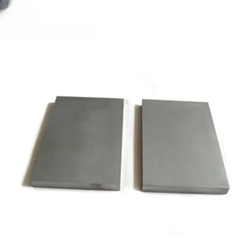 Tungsten Steel Plate YG8 YG15 YG20 Hot Rolled Steel Plate Customized Tungsten Carbide Sheet For Industrial Machinary