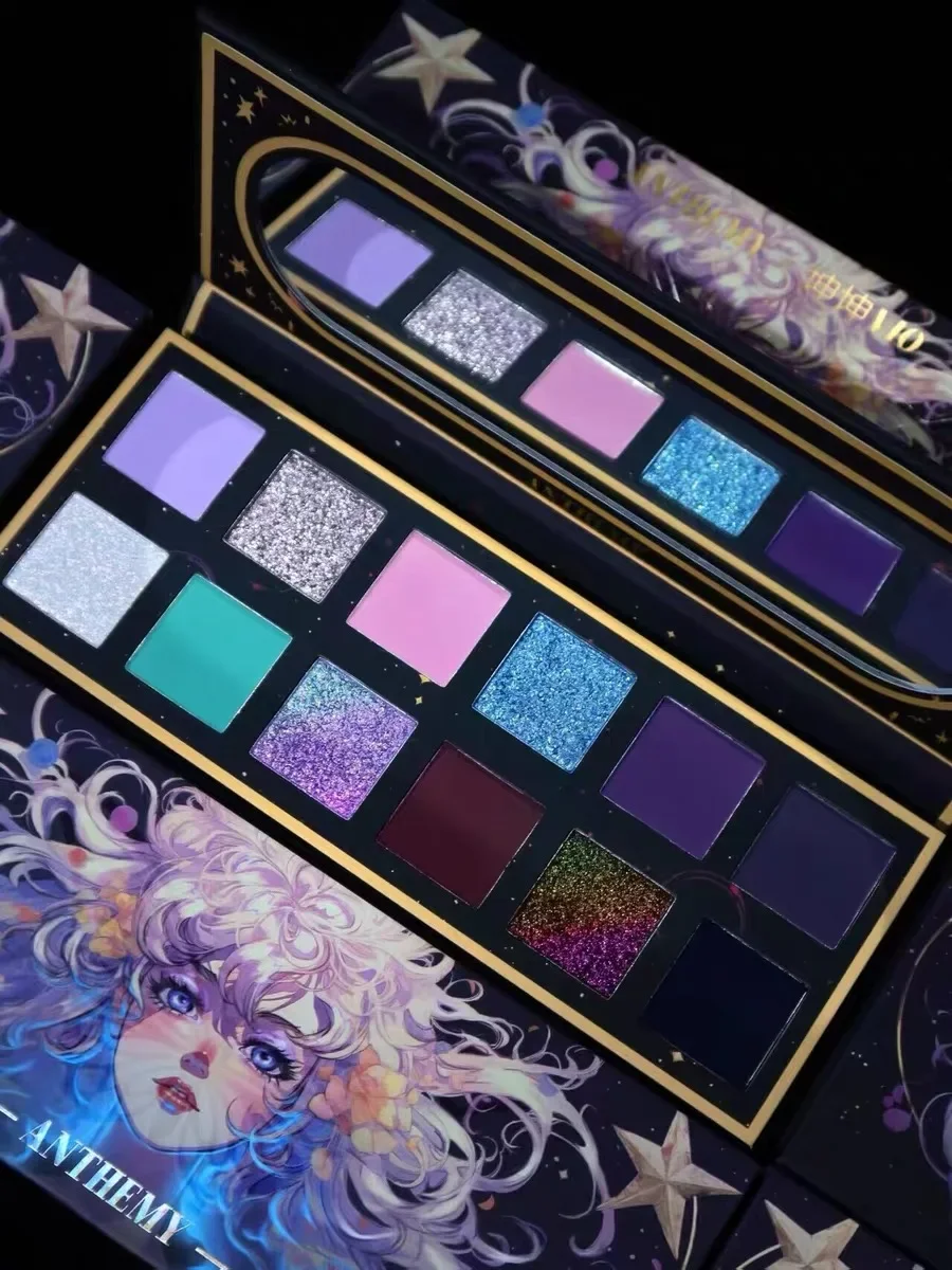 

Anthemy 12 Color Eyeshadow Palette Backlight Butterfly Matte Chameleon Shimmer Flash Spotlight Eye shadow