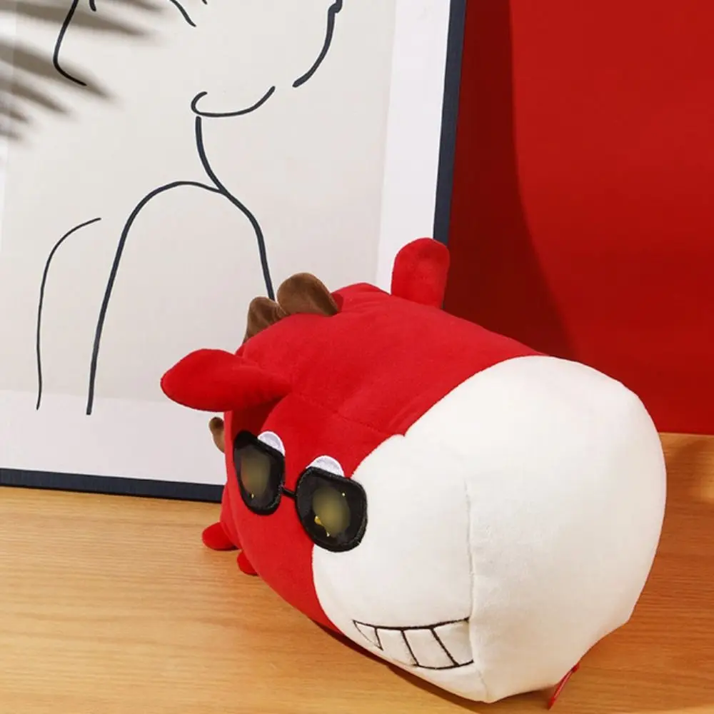 

2 in 1 Deformable Horse U-shaped Pillow Soft Skin-friendly Neck Pillow Foam Particle Cartoon Office Nap Pillow Business Trip