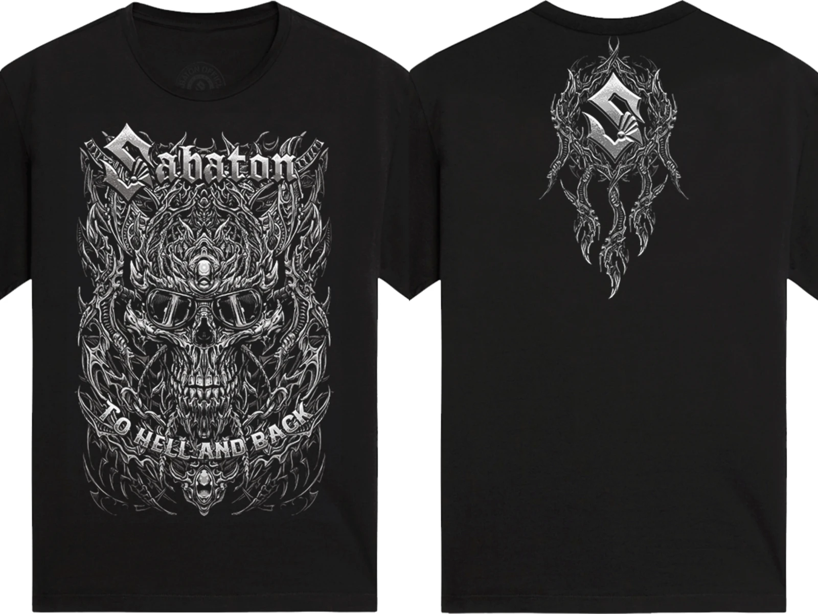 Sabaton Official Graphic T-shirt Women Men Oversized Y2k Heavy Metal Band Short Sleeve Female Male Clothing High Quality Tees