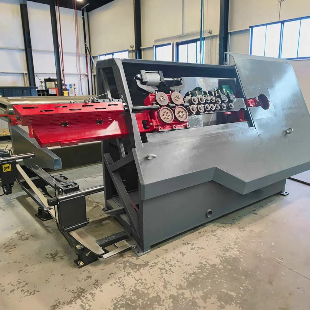 Customized CNC Rebar Hoop Bender With PLC Intelligent Control Bending Machine