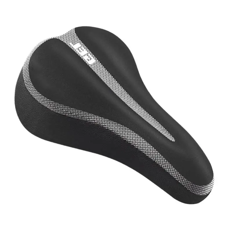 

Cycling Seat Cover Silicone Padded Bike Seat Cover For Men Adjustable Waterproof Replacement Part Soft Saddle Pad For Men Women