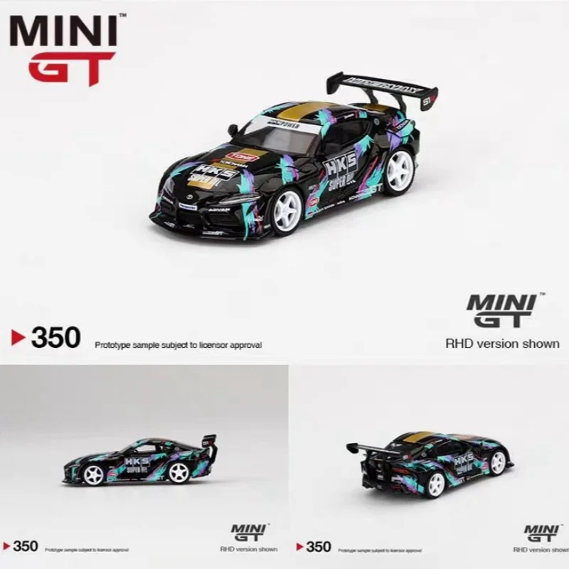 Kaido House+MINIGT 1:64 HKS GTR R33 alloy die-cast miniature simulation car models, adult ornaments, boys toys, children's gifts